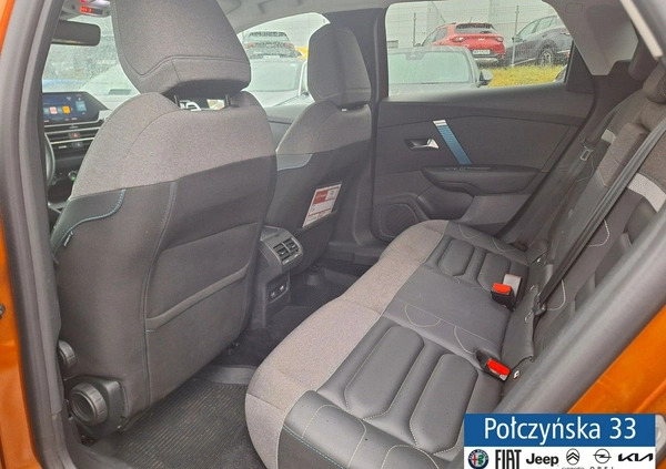 Citroen C4 cena 95890 przebieg: 30000, rok produkcji 2021 z Myślenice małe 301
